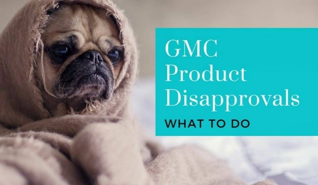 How to handle products in Google Merchant Center (GMC) that are disapproved